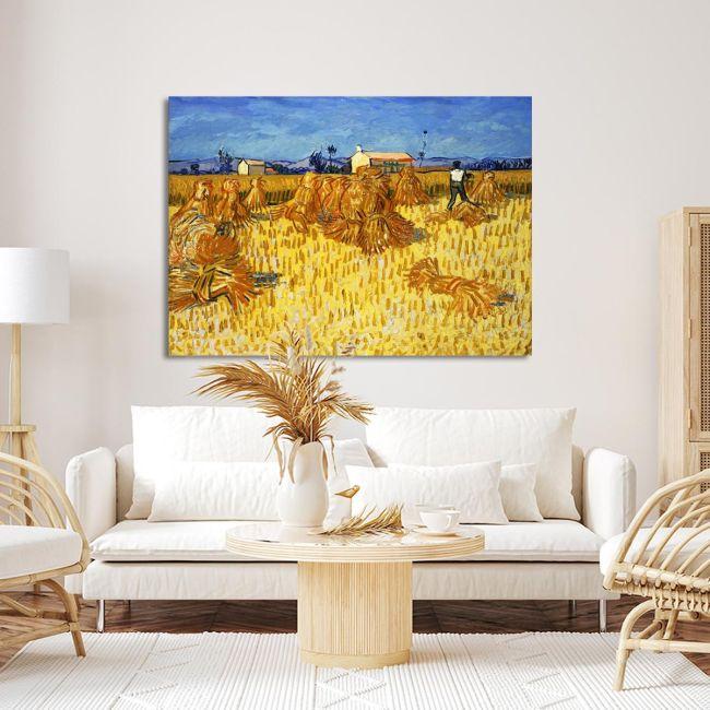 Canvas printHarvest in Provence, Vincent van Gogh