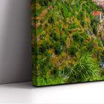 Canvas print Vernazza, Italy, panoramic