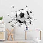 Wall stickers Dynamic football