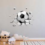 Wall stickers Dynamic football