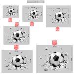 Wall stickers Dynamic football