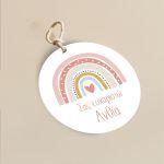 Labels thank you, Rainbow nordic, personalized