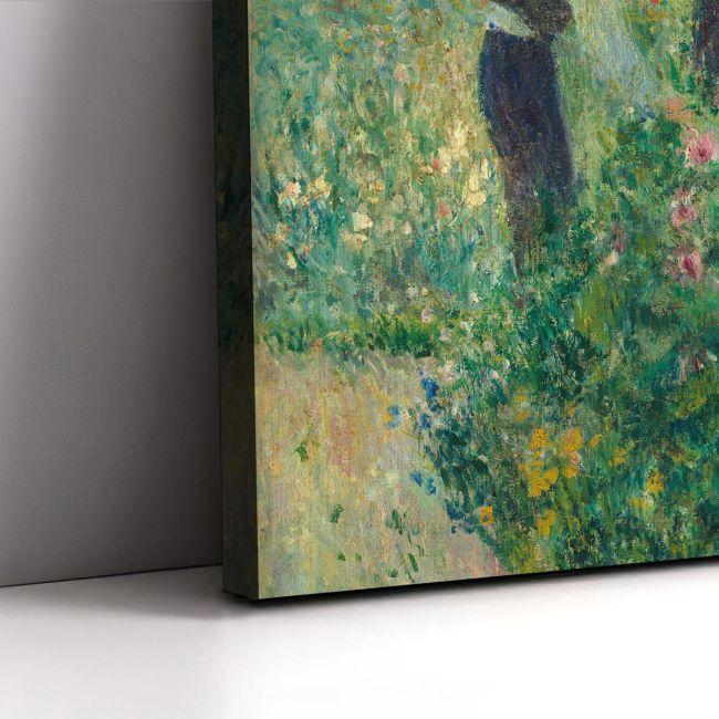 Πίνακας ζωγραφικής Picking flowers, Renoir