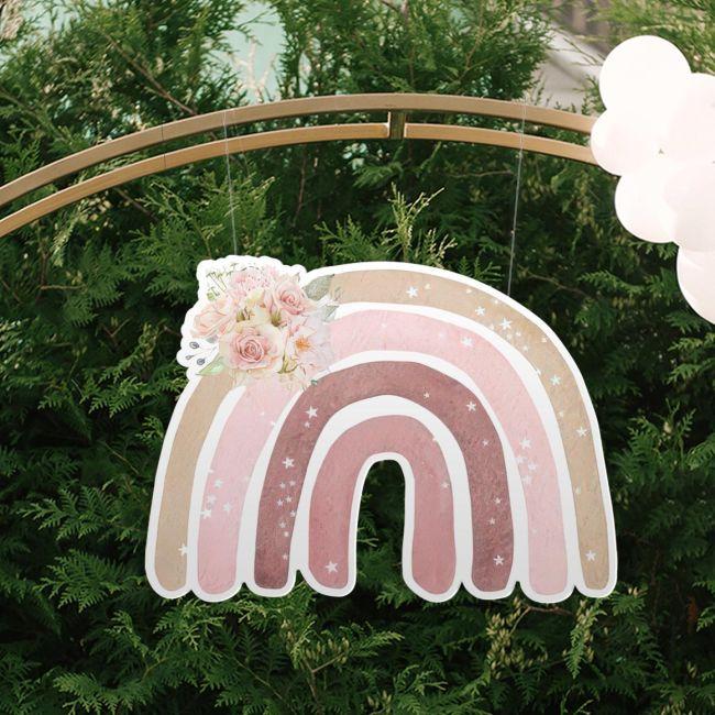 Ouranio toxo boho 4, ξύλινη φιγούρα εκτυπωμένη