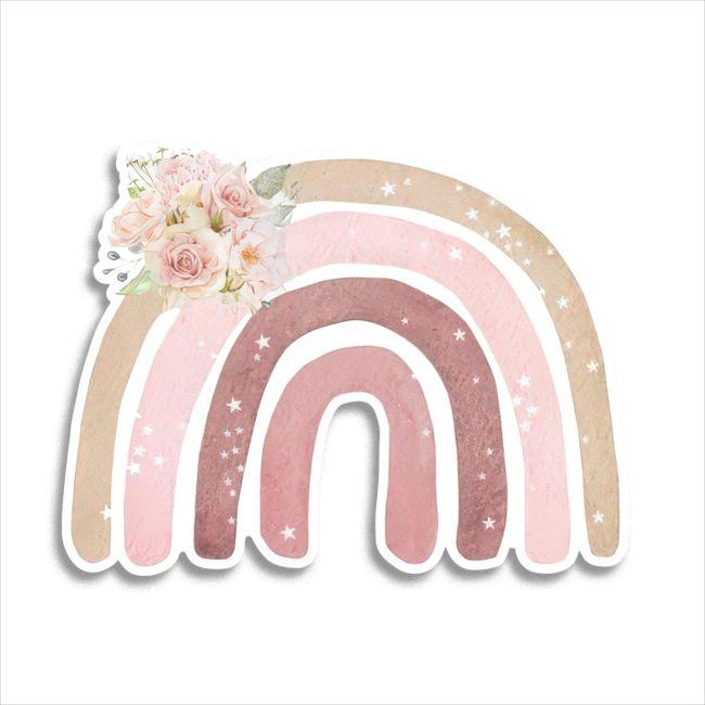 Ouranio toxo boho 4, ξύλινη φιγούρα εκτυπωμένη