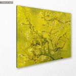 Canvas print Blossoming almond tree (yellow), Vincent van Gogh