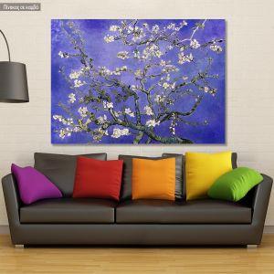 Πίνακας ζωγραφικής Blossoming almond tree (mauve), Vincent van Gogh