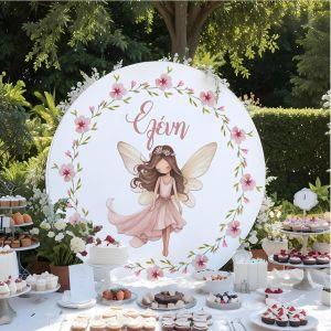 Wooden printed sign, Boho rainbow 4