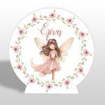 Wooden printed sign, Boho rainbow 4