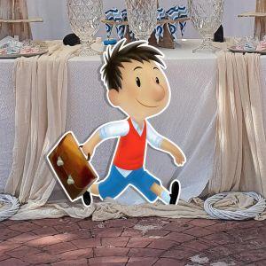 Μικρός Νικόλας 2, ξύλινη φιγούρα εκτυπωμένη 2