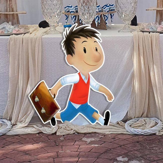 Wooden figure Mikros Nikolas 2