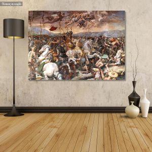 Πίνακας ζωγραφικής Battle at Pons Milvius, Raphael