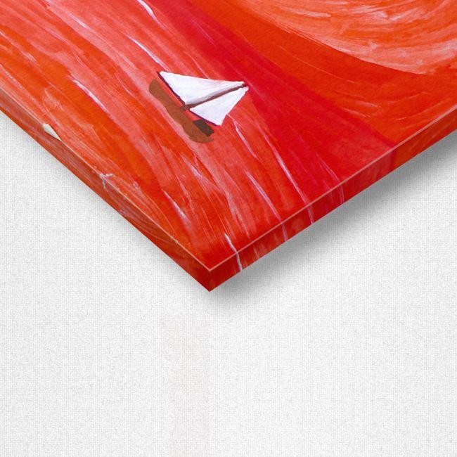 Canvas print Sailing to the sun