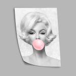 Marilyn Monroe bubble gum, poster