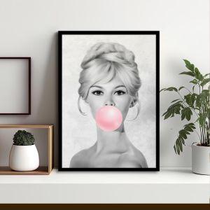Brigitte Bardot bubble gum, poster