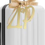 Acrylic gold sign, Initials