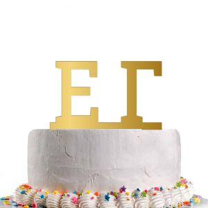 Cake topper Couple Initials 2