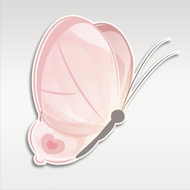 Ξύλινη φιγούρα εκτυπωμένη Πεταλούδαροζ