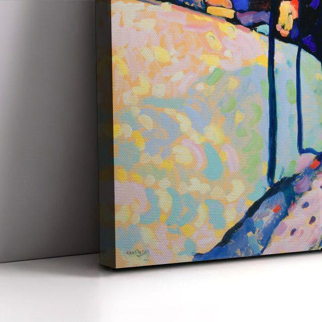 Canvas print Winter landscape, Kandinsky W.