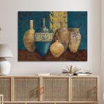 Πίνακας σε καμβά Blue and brown vases