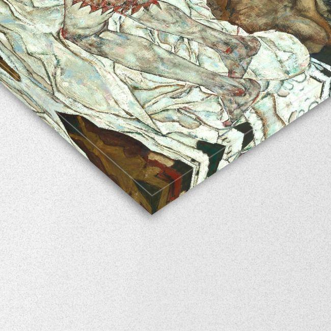 Πίνακας ζωγραφικής Death and the woman, Schiele Egon