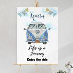 Canvas print vaptism, Life is a journey Enjoy the ride