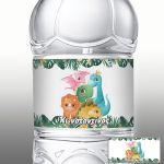 Αυτοκόλλητη ετικέτα, Παρέα δεινόσαυροι