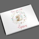 Wishes book, Bunny flowers wraith