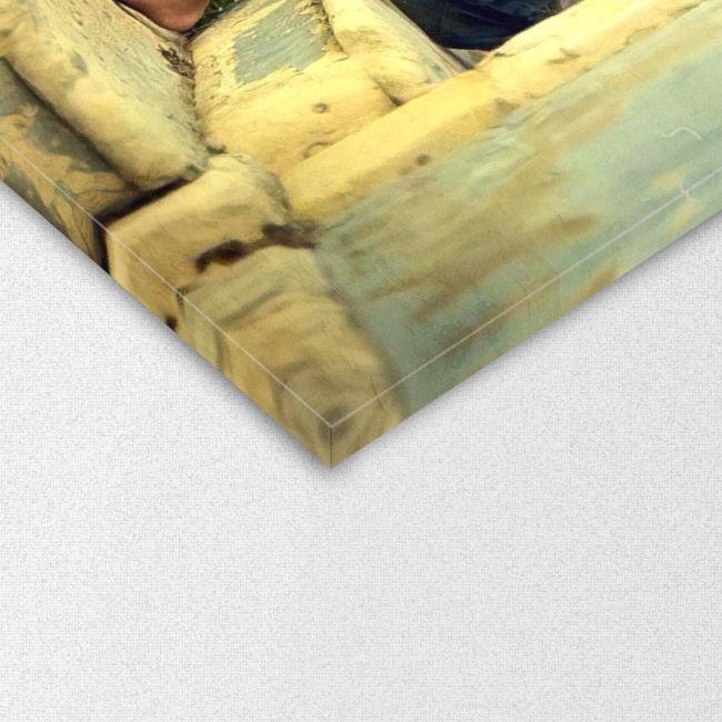 Canvas print The piper and the cat