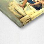 Canvas print The piper and the cat