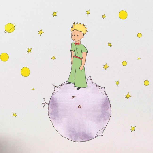 Wall sticker petit prince 2