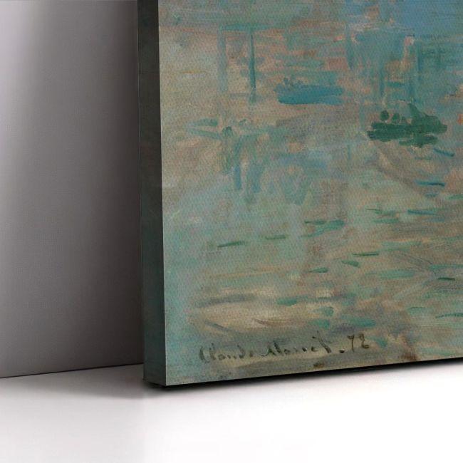 Canvas print Impression sunrise I, Monet C.