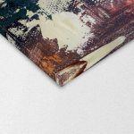 Canvas print Abstract selection XCVIX, 3 panels