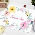 Placemat, Spring flowers 2
