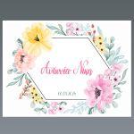 Placemat, Spring flowers 2
