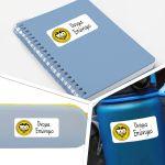 School Stickers labels, AEK 100 xronia