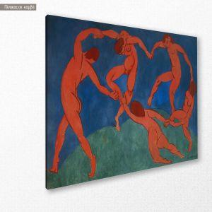 Πίνακας ζωγραφικής Dance (II) Matisse H. Καμβάς τελαρωμένος Όψη 1 2