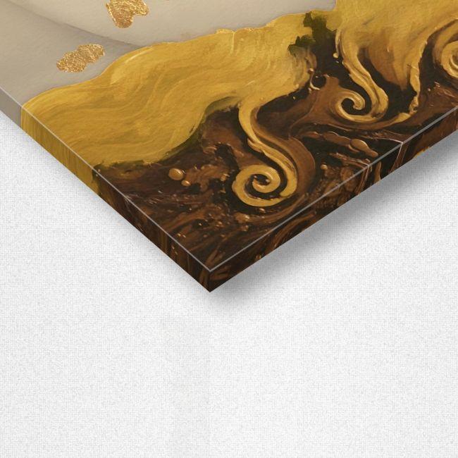 Canvas print Freya's tears reart (original Klimt G.)