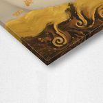 Canvas print Freya's tears reart (original Klimt G.)