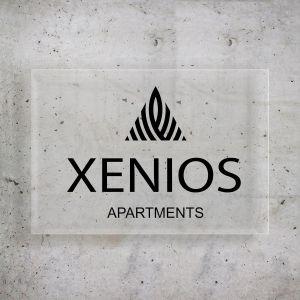 Entrance Sign transparent plexiglass vinil letters Plexiglass 3 mm View 1 2