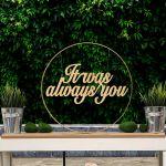 It was always you, για αψίδα κοπτικό, ξύλινα