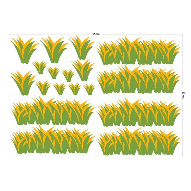 Αυτοκόλλητα τοίχουΓρασίδι φθινοπωρινό