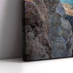 Canvas print, Cyprus sea caves