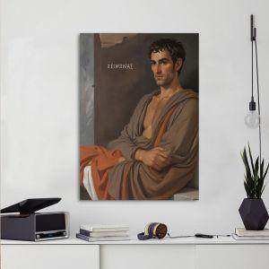 Canvas print Winter reart, (original Tsarouhis)