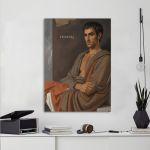 Canvas print Winter reart, (original Tsarouhis)