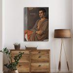 Canvas print Winter reart, (original Tsarouhis)