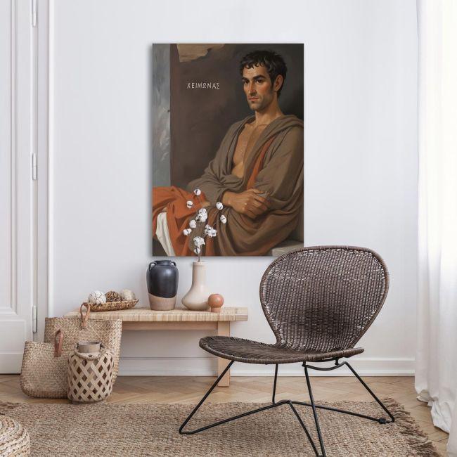 Canvas print Winter reart, (original Tsarouhis)
