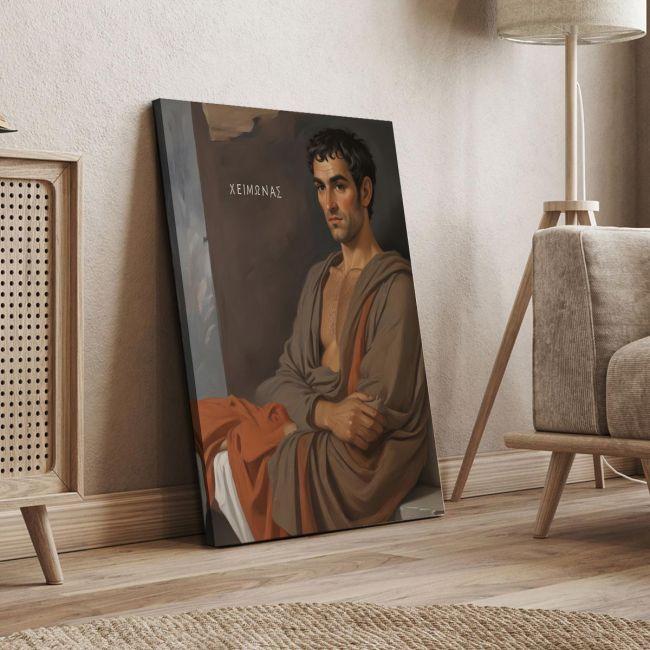 Canvas print Winter reart, (original Tsarouhis)