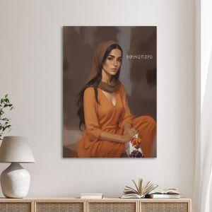 Πίνακας ζωγραφικής Φθινόπωρο reart (original Τσαρούχης)