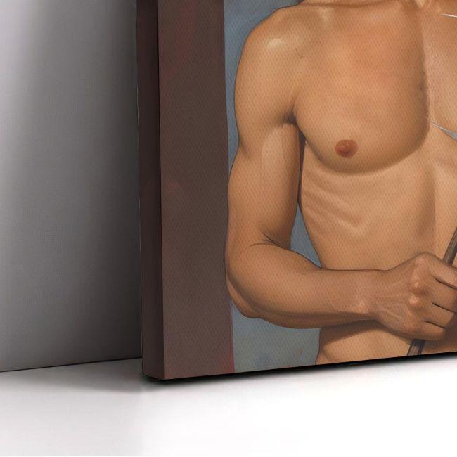 Canvas print Summer reart, (original Tsarouhis)